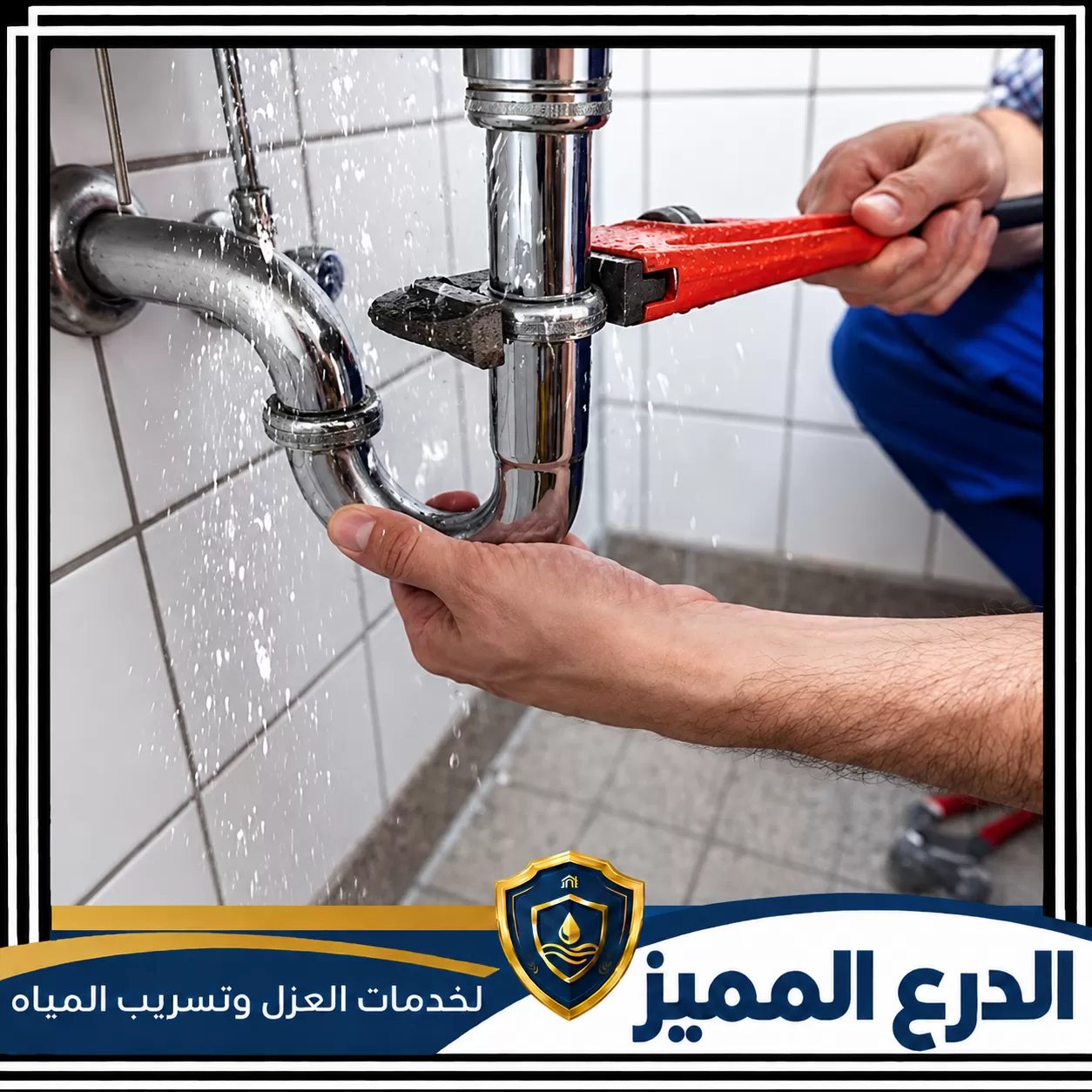 شركة كشف تسربات المياه في الشارقة 0529222463 الدرع المميز