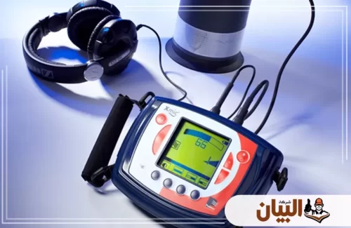 أجهزة كشف صوتي تساعد شركة البيان على رصد التسربات المخفية داخل الجدران والمواسير.