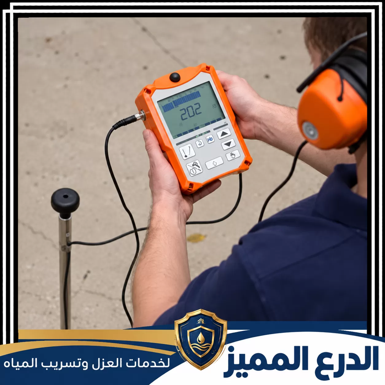 شركة كشف تسربات المياه إلكترونيًا في عجمان | شركة الدرع المميز