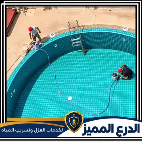 إنشاء وصيانة مسابح في الشارقة 0529222463 شركة الدرع المميز
