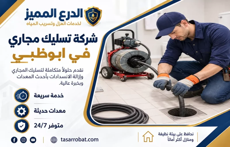 شركة تسليك مجاري في ابوظبي