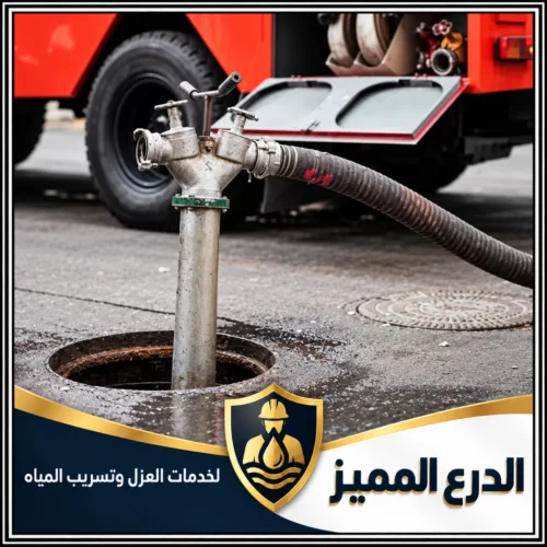 تسليك الصرف الصحى فى العين 0529222463 شركة الدرع المميز