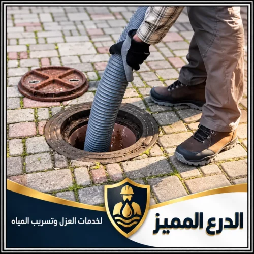 تسليك المناهل الخارجية في العين بطرق فعّالة 0529222463 تنظيف خطوط الصرف