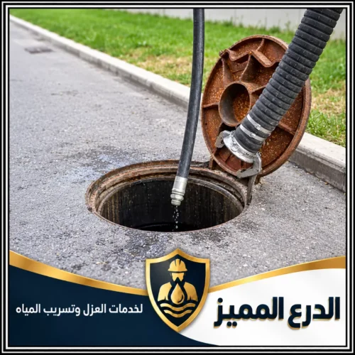تنظيف مجاري الصرف الصحي في راس الخيمة 0529222463 شركة الدرع المميز