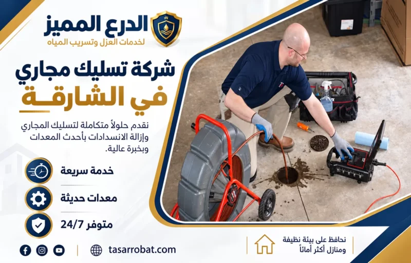 شركة تسليك مجارى في الشارقة